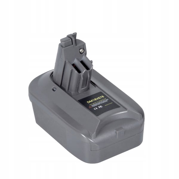 Makita-sovitin Dyson V6 ja V7 ja V8 -akulle