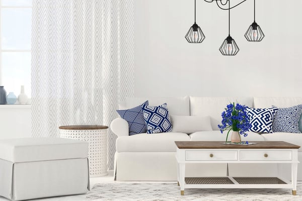 HÄNGANDE taklampa ljuskrona SPIDER loft E27 LED