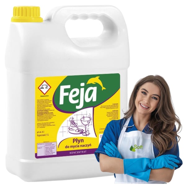 Diskmedel - Feja, 5l förpackning