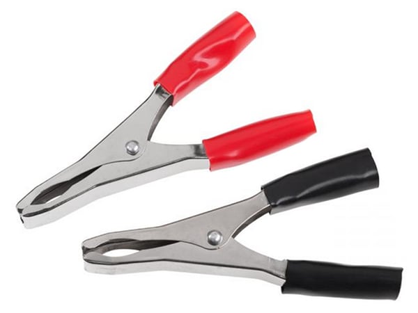 Krokodillestik 50A Sort - SS 0154 CZA