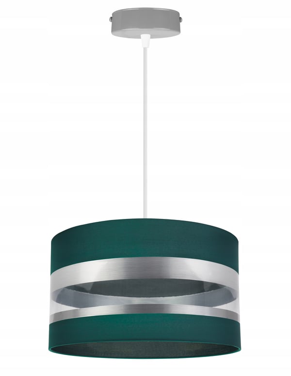 ELEGANT LOFTHÆNGELAMPE, KROM, LED-LAMPESKÆRM