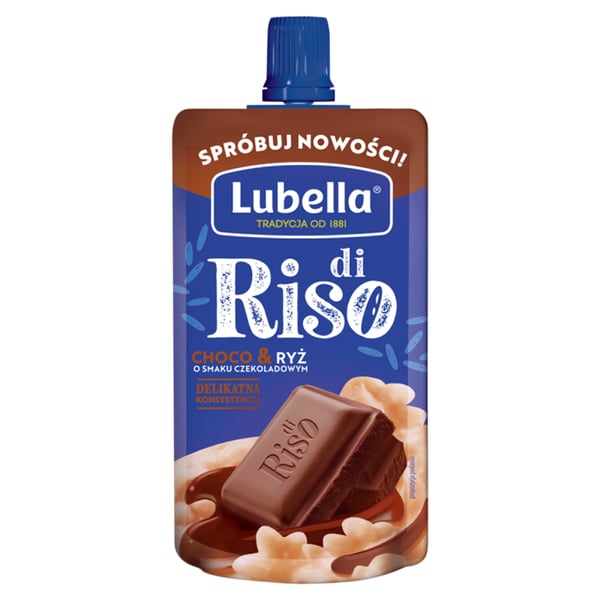 Lubella Di Riso chokolade og ris snack 100 g