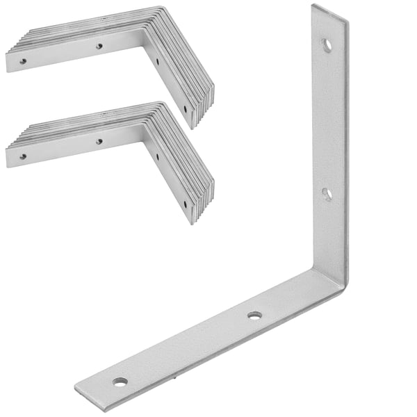 KOTARBAU snickarvinklingkoppling rustfrit stål galvaniseret 125 x 125 x 20 mm sæt 25 stk