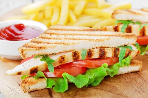 Titanium "Panini" sandwichmaskine