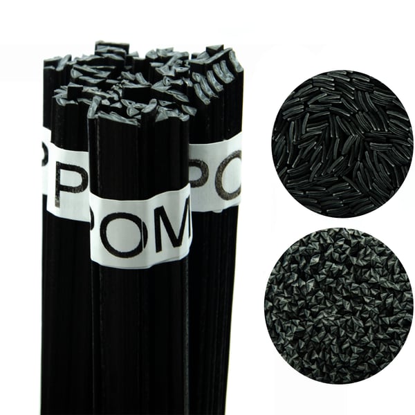 POM plast svejsetilsats, sort, 100 g