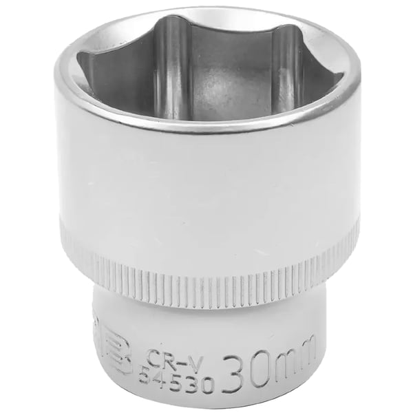 JCB Topnøgle 1/2" 30mm 6-kant Cr-V