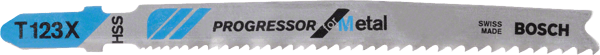 PISTOSAHAN TERÄ T123X 5 KPL - B 2608638473