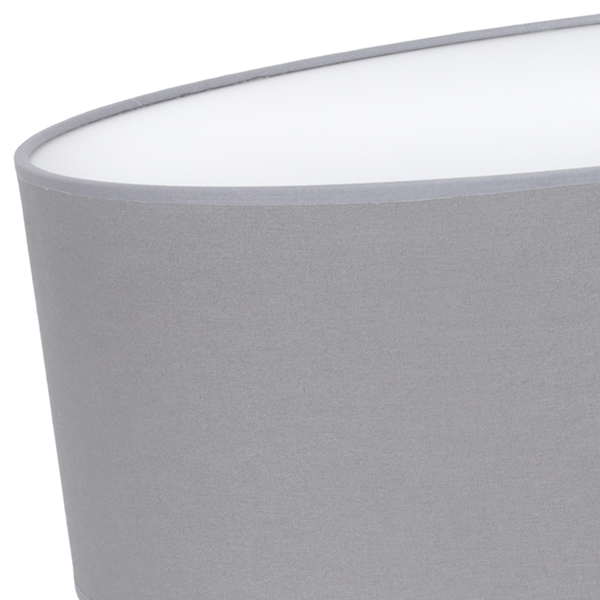 GAJA PLEXI TAKLAMPA GRÅ 50CM E27