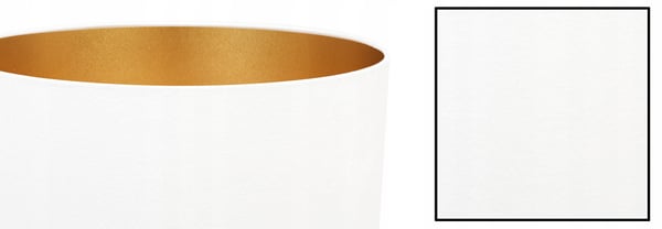 HÆNGENDE LAMPE LOFTSKRONE GYLDEN FLØJLSSKÆRM