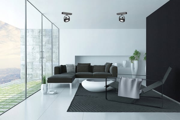 UDVÆGSMONTERET ARMATUR REFLEKTORLAMPE GU10 SPOT LED
