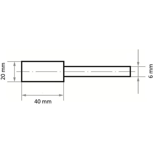 NK 24 N BA PEHMEÄ HIOMALAIKKA 20*40*6 - T30 2040 03