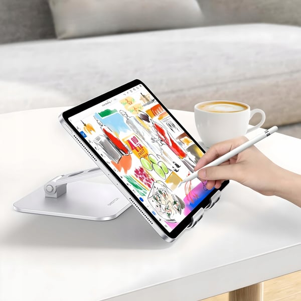Justerbar tabletholder til skrivebord til APPLE, SAMSUNG, LENOVO