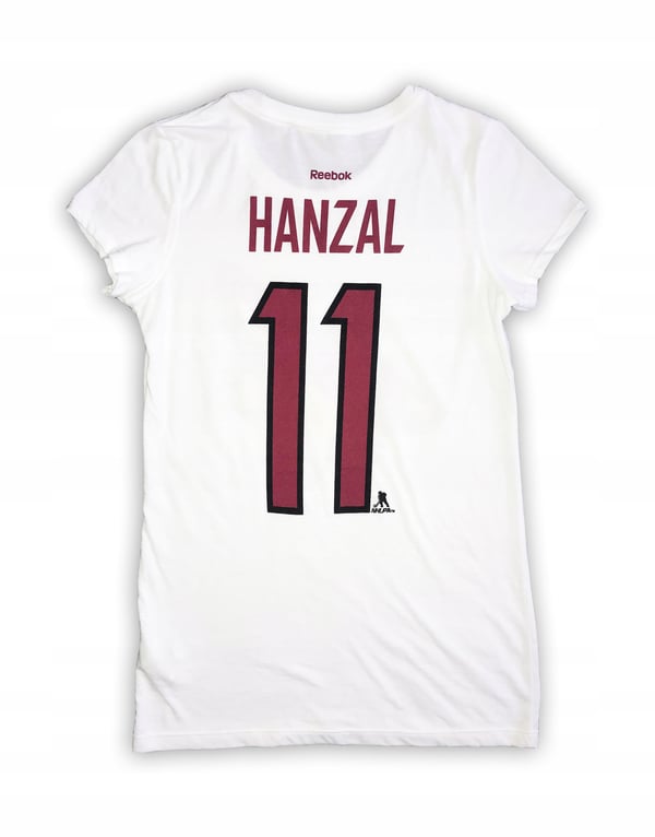 Valkoinen Reebok Arizona Coyotes Hanzal L T-paita