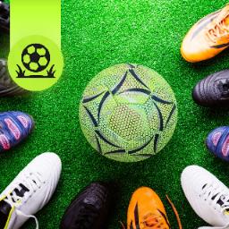 Reflekterande fotboll för fötter, fluorescerande, självlysande, enfärgad