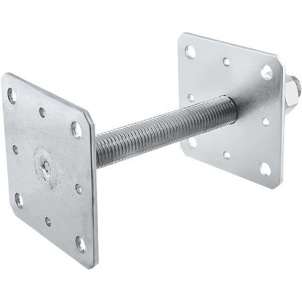 Justerbar søjlebund med gevind PSR110 110x110x250 (1)