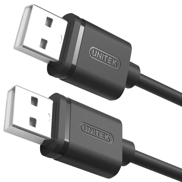 Unitek Y-C442GBK USB 2.0 AM-AM-kabel 1,5 m