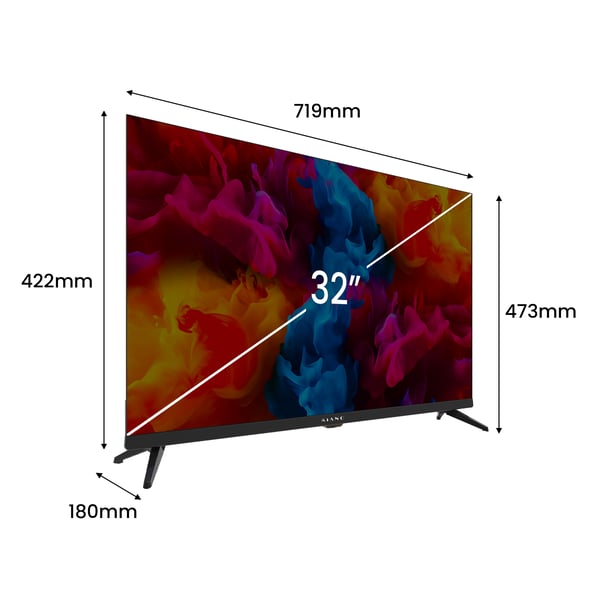 Kiano Elegance TV 32" Metallinen LED-TV - PISTORASIA [B]