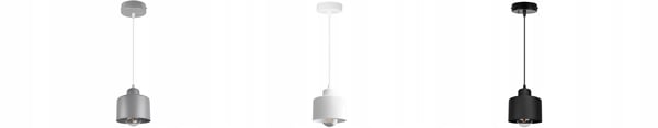 LED-lofthængende lampe i metal med lysekrone