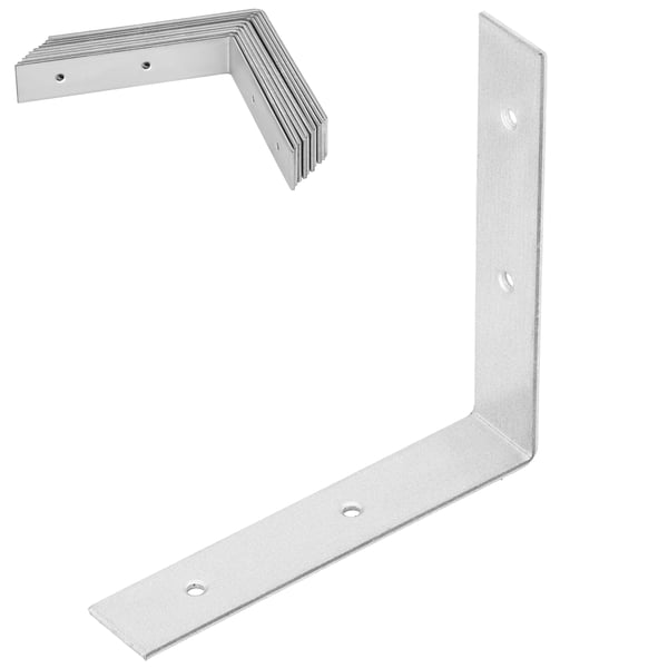 Kotarbau® Kirvesmiehen kulmaliitin ruostumatonta terästä sinkittyä 100 x 100 x 20 mm 12 kpl:n sarja