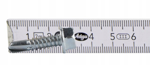 Selvboende skruer GT6 6,3x25 uden underlag galvaniseret