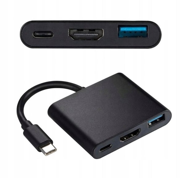 USB-C Hub Adapter HDMI 4K USB 3.0 PD USB-C Hub Adapter HDMI 4K USB 3.0 PD