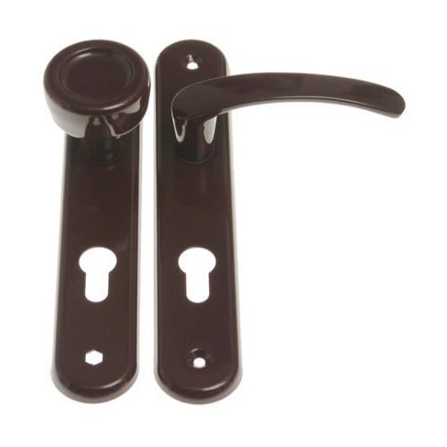 KNOPP-HANDTAG MÅLAD BRUN INSÄTT 72 - MP GK 7Y BR