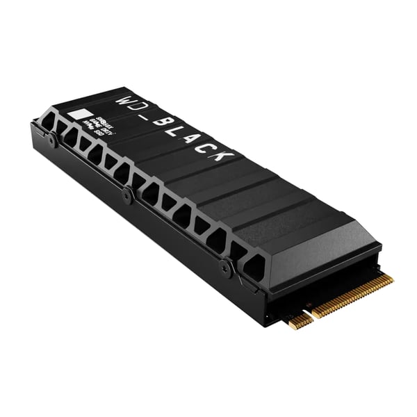 WD Black SN850X 4TB M.2 2280 PCIe NVMe SSD (7300/6600 MB/s) WDS400T2XHE med køleplade
