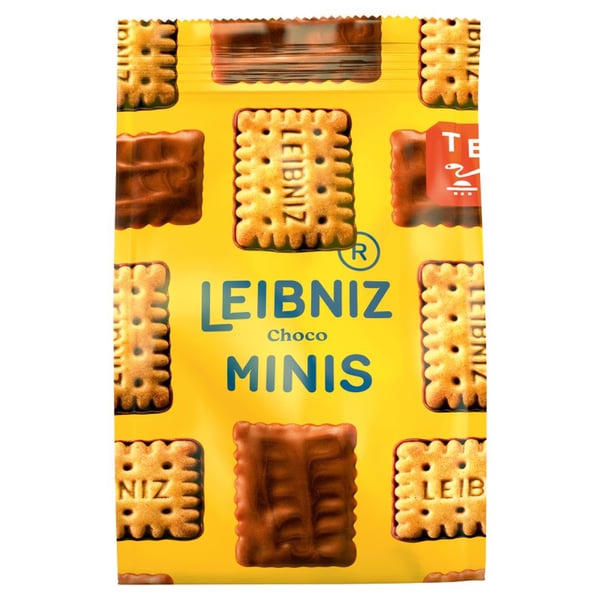 Leibniz Choco Minis mælkechokoladekiks 100 g Leibniz Choco Minis mælkechokoladekiks 100 g