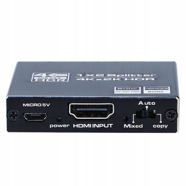 HDMI 2.0 SPLITTER 1x2 ULTRAHD HDCP 2.2 SPLITTER 4K/60HZ - 2 TV'er