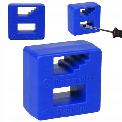 Magnetisator avmagnetisator skruebitsholder skruer og bits