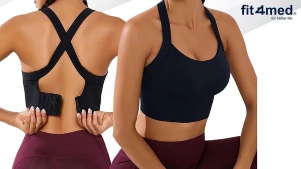 Sportbh fitness träningstopp dam L mjuk och bekväm