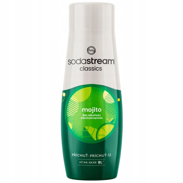 Sodastream Tonic + Mojito -limsasuihkulähde siirappisetti 2 kpl.