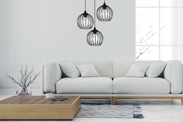 RIIPPUVAN LANKAVALAISIMEN MUSTA LOFT-LED-KATTURI
