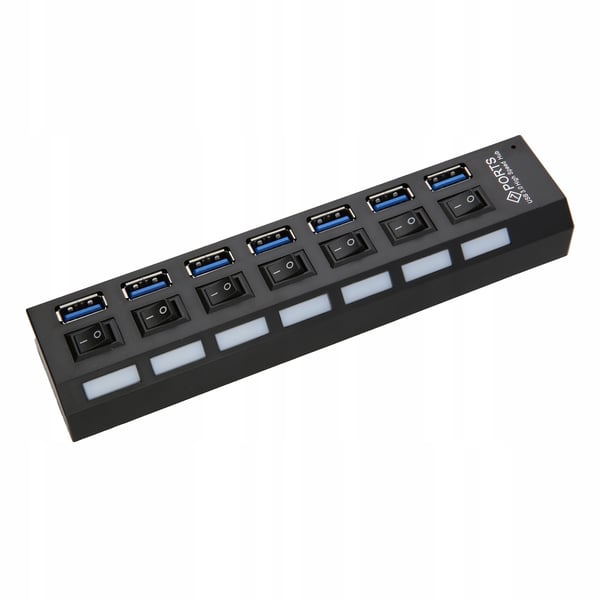 USB 3.0 HUB 7 Ports x7 SPLITTER Splitter