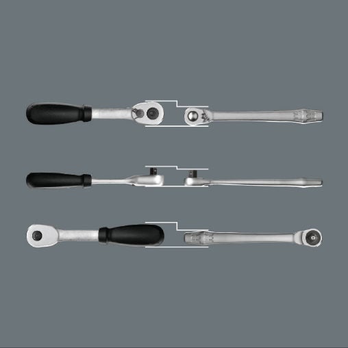 1/4'' ZYLKOP topnøglesæt, 28 dele - W05004018001