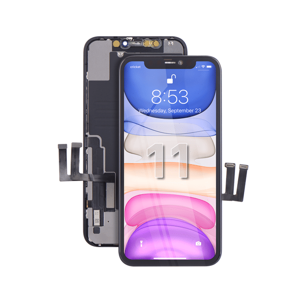 REPART LCD-skärm pekskärm digitaliserare för iPhone 11 Incell