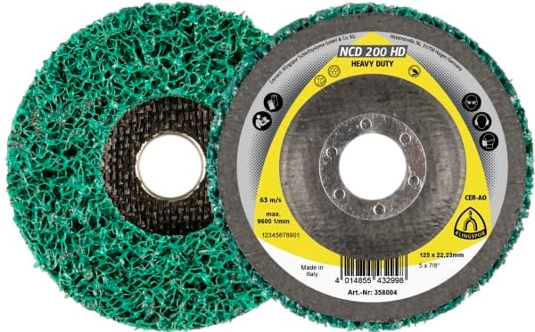 PUHDISTUSPYÖRÄ NCD200HD 125X22.23MM 358004 - PA9 125 NCHD