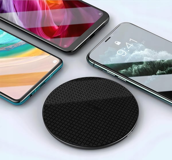 PAWONIK Trådløs Induktiv Oplader Hurtig QI Desktop Universal
