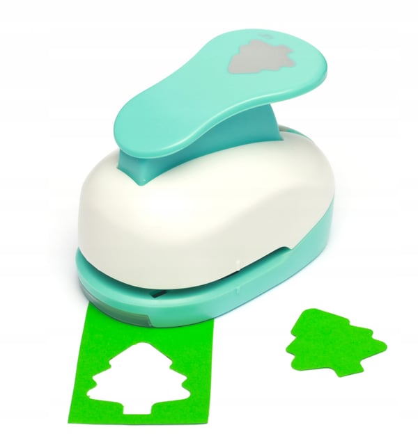 Dekoratiivinen paperilävistäjä 3,8 cm 38 mm ketju