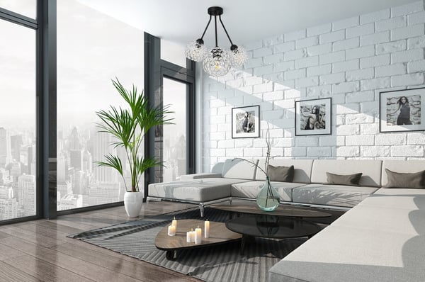 HÆNGELAMPE, LOFTKRONE, LAMPESKÆRM, LED-PLATFORM