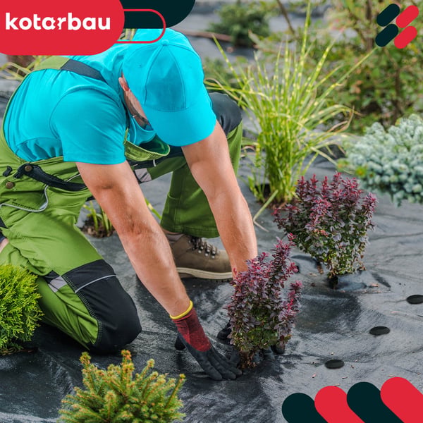 Kotarbau® Agrotekstiilitapit, ankkurit, muovitapit, 50 kpl:n sarja