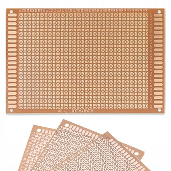 Yksipuolinen universaalinen prototyyppilevy 100 x 150 mm Yksipuolinen universaalinen prototyyppilevy 100 x 150 mm