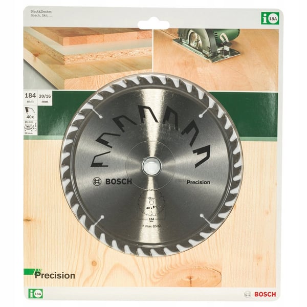 Bosch Precision -katkaisulaikka 184 x 20 mm 40 hammasta