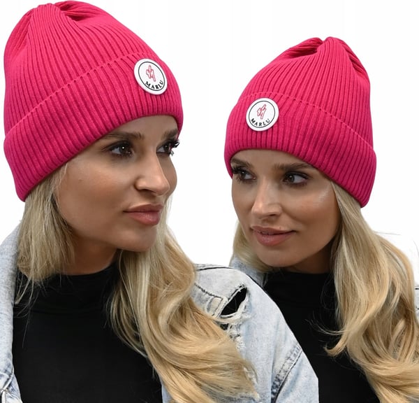 Amaranth snygg höstmössa med logotyp