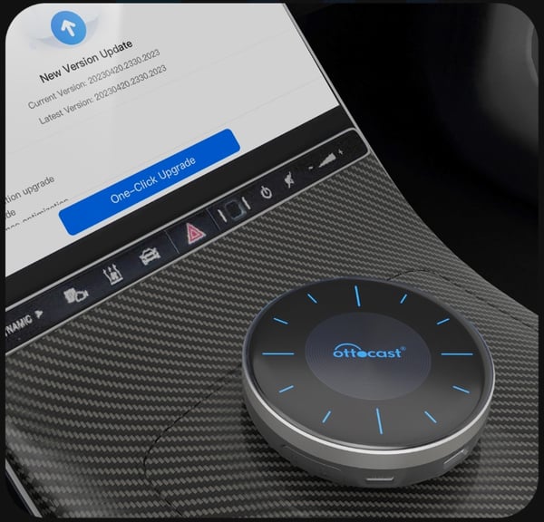 Trådløs Adapter Ottocast P3 8G/128G Carplay/Android Auto SIM-kort