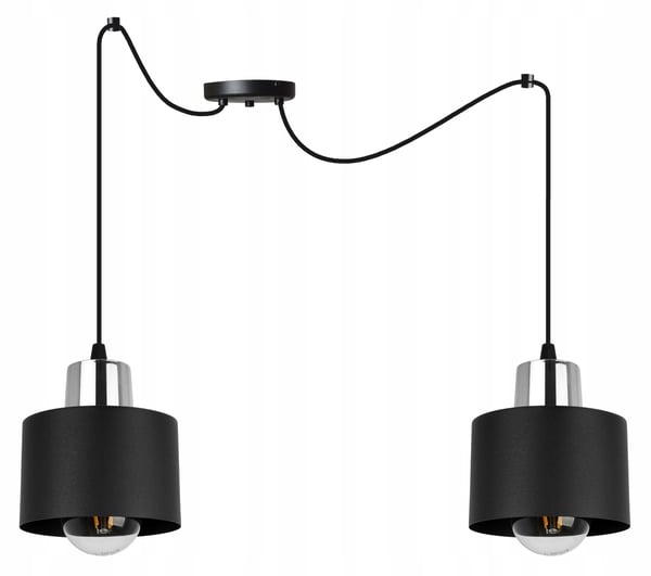 MODERNI KATTOVALAISIN MUSTA LED-VALAISIN