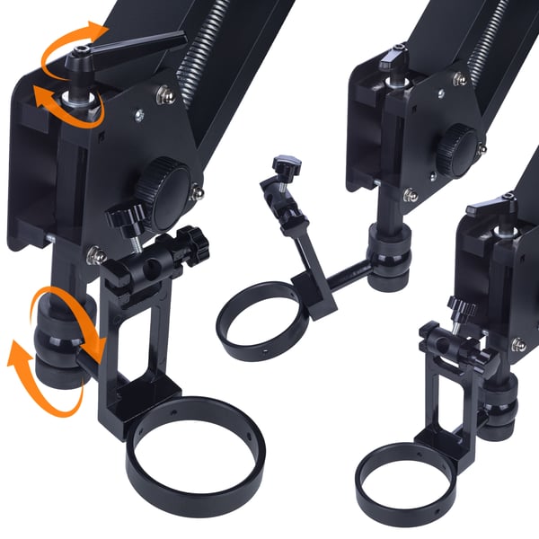 Bordmonteret arm til stereoskopisk mikroskop 80 cm WDMS2