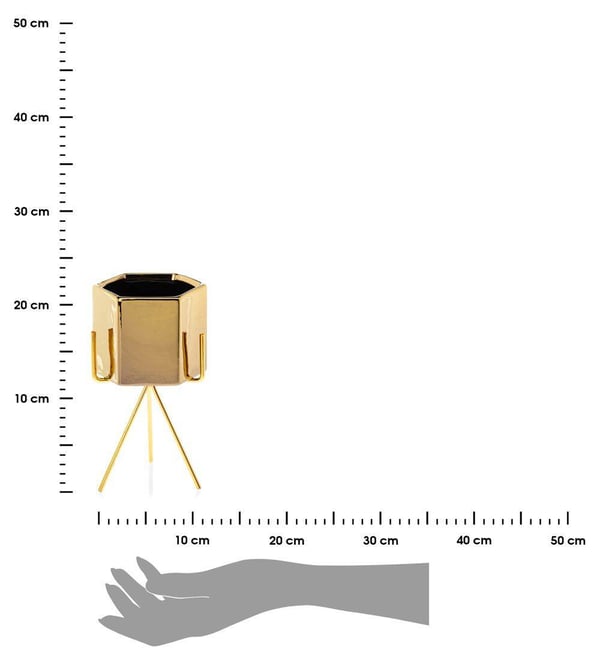 Sashi Guld Urtepotte 20 cm