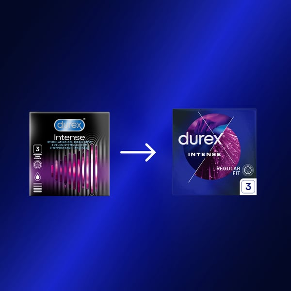 Durex Intense kondomer 3 st