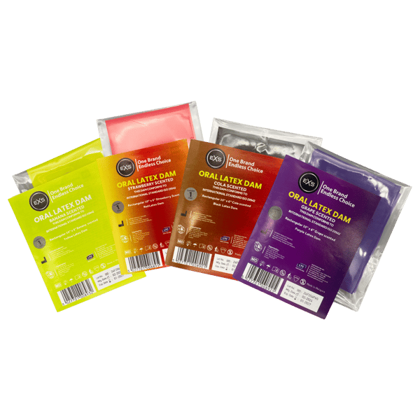 EXS Scented Oral latex dam jordgubb 1 st